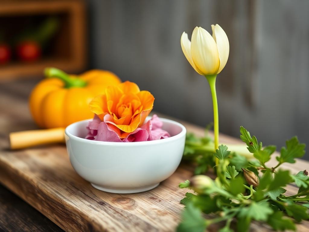 Cultivons les fleurs dans notre assiette